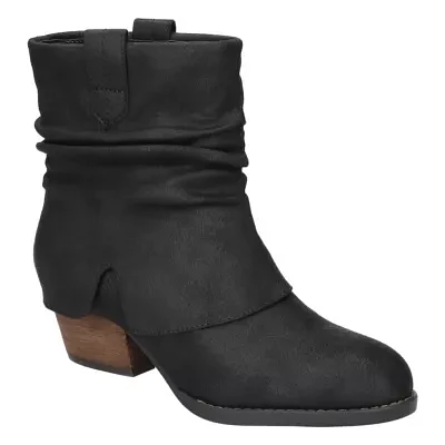 Twyla Slouch Block Heel Ankle Boots