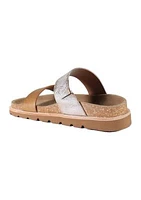 Baja Country Two Band Footbed Sandals