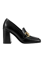 Harlae Sqaure Toe Slip On Dress Loafers