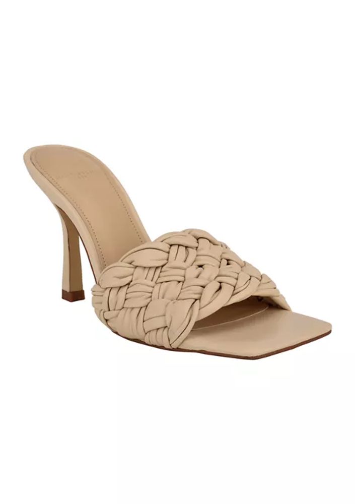 Belk Draya Puffy Woven Mule Sandals | The Summit