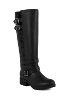 Izzac Boots - Wide Calf