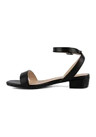 Umpire Low Block Heeled Sandals