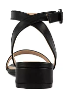 Umpire Low Block Heeled Sandals