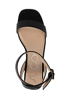 Umpire Low Block Heeled Sandals