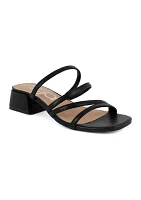 Uphill Strappy Slide Sandals