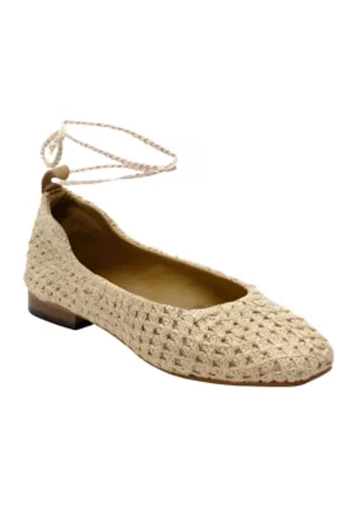 Ellie Crochet Ballet Flats