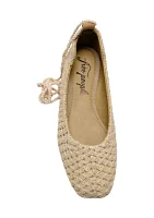 Ellie Crochet Ballet Flats