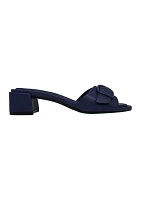 Athena Heeled Slide Sandals