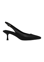 Mila Slingback Kitten Heel Pumps