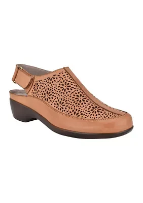Dawn Slingback Heel Clogs