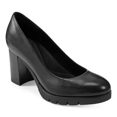 Mckay Block Heel Slip-on Dress Pumps