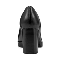 Mckay Block Heel Slip-on Dress Pumps