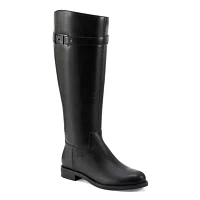 Aubrey Round Toe Casual Riding Boots