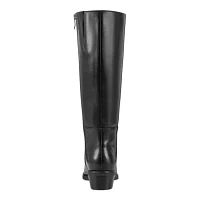 Loretta Block Heel Casual Riding Boots