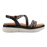 Ivani Round Toe Strappy Platform Sandals