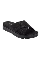 Stacy Casual Slip On Round Toe Sandals