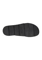 Stacy Casual Slip On Round Toe Sandals