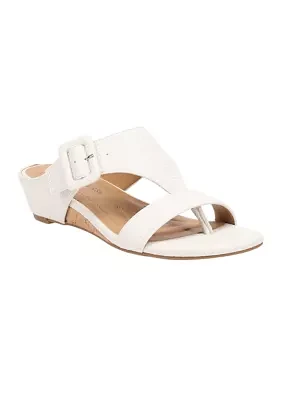 Irina Wedge Thong Sandals - Wide Width