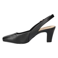 Ritsa Square Toe Slingback Pumps