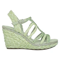 Omalia Platform Wedge Sandal with Memory Foam