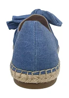 Women's Fiona Bow Espadrille Flats