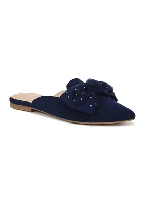 Elise Bow Mule Flats