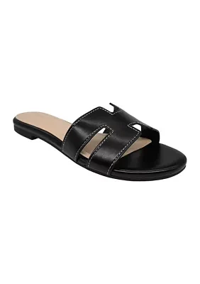 Raven Banded Sandals - Wide Width