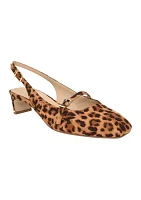 Becca Blade Slingback Kitten Heels