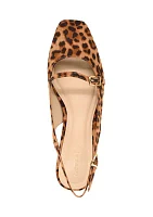 Becca Blade Slingback Kitten Heels