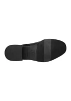 Cindy Bow Block Heel Booties