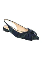 Penny Slingback Bow Flats