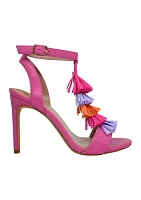 Abigail Fringe Heeled Sandals