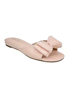 Peri Bow Slide Sandals