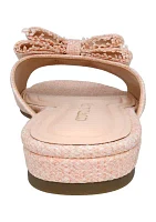 Peri Bow Slide Sandals