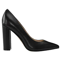 Abilene Block Heel Pointy Toe Dress Pumps