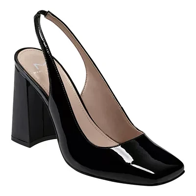 Onna Square Toe Slingback Dress Pumps