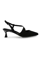 Izzi Sling Back Kitten Heels