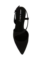 Izzi Sling Back Kitten Heels