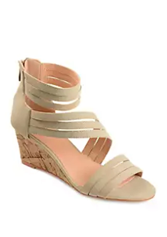 Journee Collection Loki Wedge Sandals