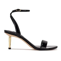 Anny Round Toe Ankle Strap Dress Sandals