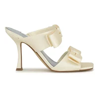 Yoloh Bridal Square Toe Dress Sandals