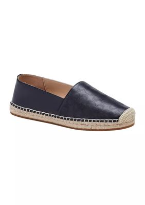 Carley Leather Espadrille Flats