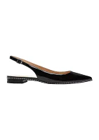 Claire Patent Skimmer Flats