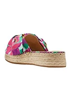 Lucie Orchid Bloom Espadrille Sandals