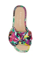 Lucie Orchid Bloom Espadrille Sandals