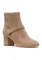 Dakota Zip Up Mid Heeled Booties