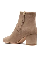 Dakota Zip Up Mid Heeled Booties