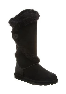 Phylly Tie Back Seude Boots