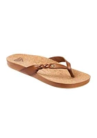 Cushion Court Twist Thong Sandals