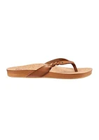 Cushion Court Twist Thong Sandals